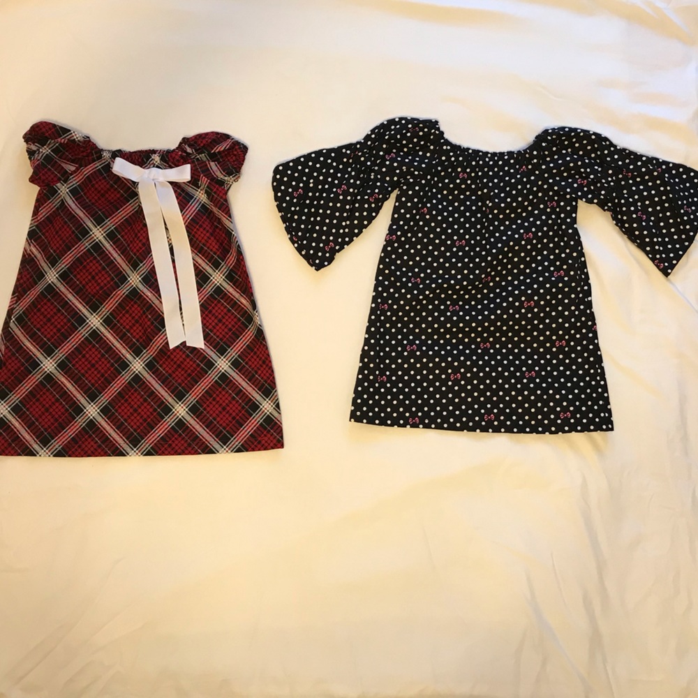 Handmade Print Dresses - Two (2) - 2T to 3T
